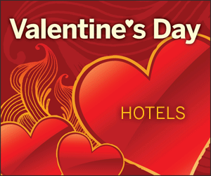 Valentines Day Book a Hotel Room