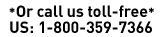 Call Toll Free 1.800.359.7366