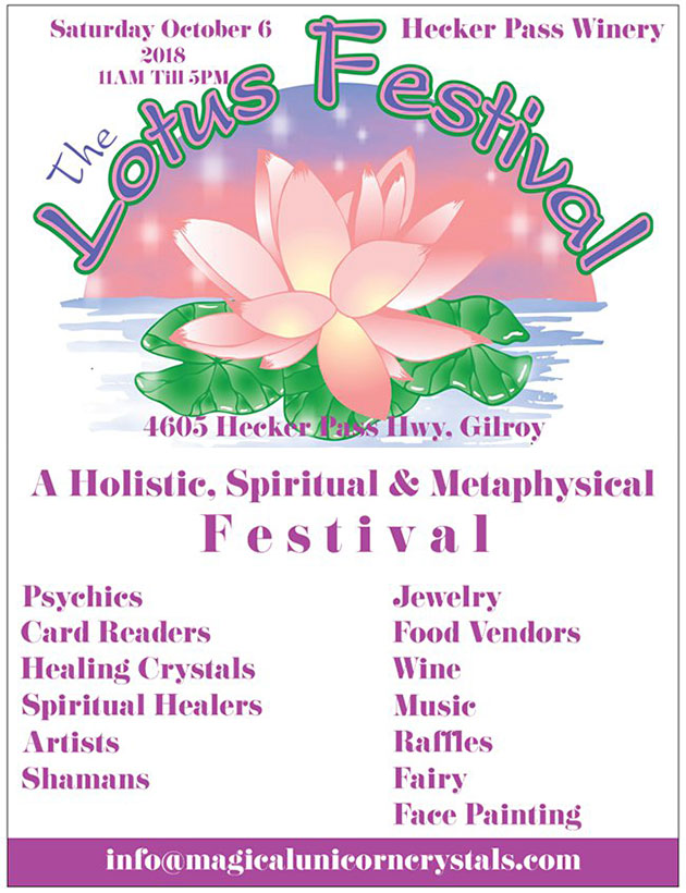 The Lotus Festival - Saturday, October 6 - Gilroy, CA